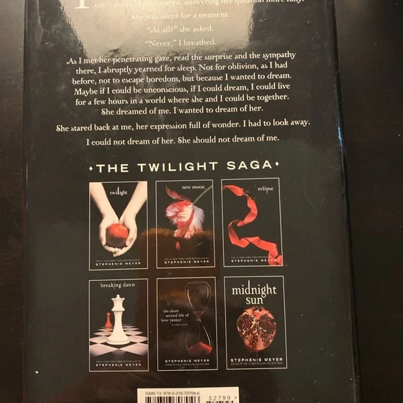 Midnight, Sun book - Picture 2 of 2